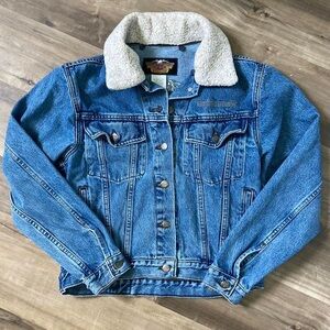 VTG HARLEY DAVIDSON denim winter jacket